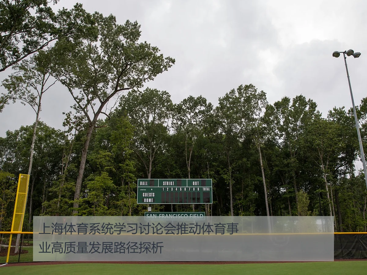 上海体育系统学习讨论会推动体育事业高质量发展路径探析